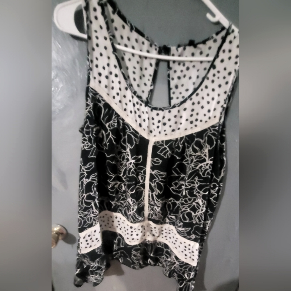 ☆ Cable and gauge blouse